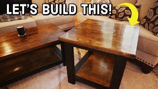 How to Make a Wood End Table | DIY