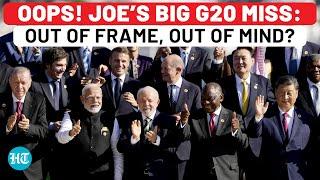 Biden’s G20 Photo-Op Gone Wrong! US President Misses His Last G20 'Family Photo', But Where Was He?