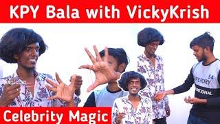 Kpy Bala stunning with Vickykrish Magic|Vickykrish Magician#magic #magician #vickykrish #celebrity