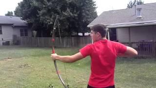 PVC bow shooting with Lee and Matthew Melton