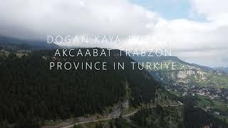 DOGANKAYA DUZKOY AKCAABAT TRABZON PROVINCE IN TURKIYE_4K/ HD DRONE FOOTAGE BIRDS EYE VIEW