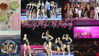 Super 16 Las Vegas travel vlog │ UCLA gymnastics take on Vegas, Mean Girl premiere, podium training