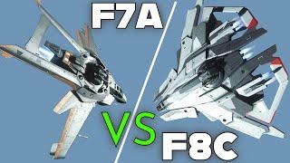 Anvil F7A VS Anvil F8C - Which ship is better in raw DPS ?