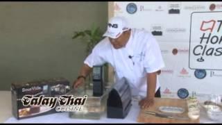 Talay Thai Chef Charlie Soo Prepares Lobster Pad Thai - LocalDines.com