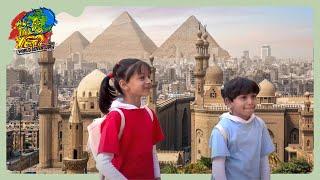  Exploring Cairo! Ancient Tombs & Hieroglyphics | How to Travel with Kids | @travelkidsTVSHow