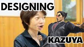 Sakurai when designing Kazuya in Ultimate