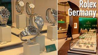 Rolex Watch shopping in Germany - will they sell me a watch? Submariner Daytona GMT Master Datejust