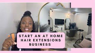 How to Start a Successful Hair Extension Business from Home @ayandameansbiz TikTok