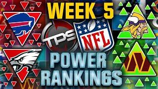 2024 NFL Power Rankings! Week 5 Edition!