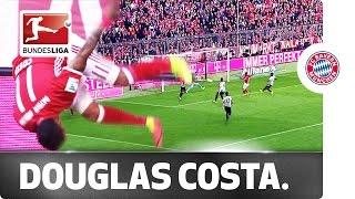 Costa Acrobatics - Bayern Star Celebrates Goal in Style