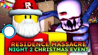 Residence Massacre - Night 2 Christmas Event - [Full Walkthrough] ROBLOX