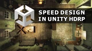 Room | Environment Design | Level Art | Speed Level Design | Unity | HDRP