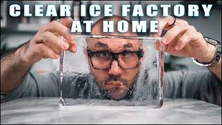 Transforming an apartment into a clear ice factory