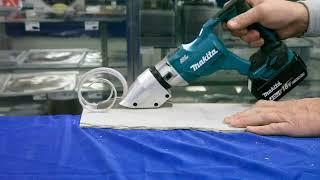 Makita XSJ05Z Fiber Cement Shear Demo