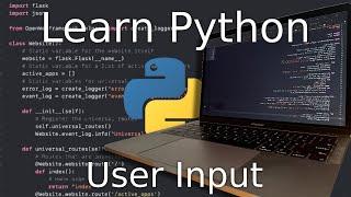 Python Tutorial for Beginners: How to Get User Input