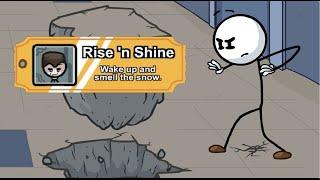 Henry Stickmin - Get the Rise n Shine Medal, Find Gary Mann Achievement Fleeing The Complex (FtC)