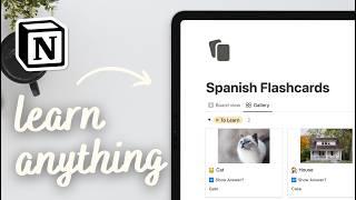 How to create flashcards in Notion? | Easy & Quick Guide (2024)