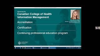 Information Session: Graduate Certificate in Health Terminology Standards.