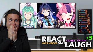 Reacting and Laughing to VTUBER clips YOU sent #3