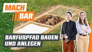 Barfußpfad selber bauen und anlegen | OBI