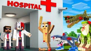 i Opened A Hospital For Italian Brainrots In Minecraft  !!