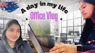 Office day vlog in Australia | Work life balance ‍ Explore page | Australia Telugu vlogs