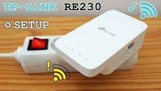 TP-Link RE230 Wi-Fi Extender Dual Band • Unboxing, installation, configuration and test