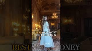 Best Old Money Color Combinations! Shop Old Money Clothing at BLENIN.shop :)