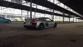 Sportauspuff Audi R8 V10 + mit asg sound V3++