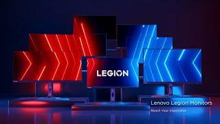 Lenovo Legion Gaming Monitors Official Introduction Video