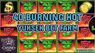 #Egt Böylesini Kimse Görmedi | 40 Burning Hot |#egt #egtslotoyunlari #40burninghot #egtkıbrıs #slot