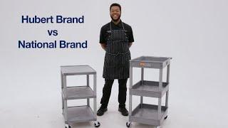 Hubert Brand Utility Carts Vs. National Brand