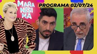 MAÑANÍSIMA - PROGRAMA 02/07/24 - PICANTE CRUCE ENTRE CANALETTI Y FACUNDO MOYANO QUE TERMINÓ MAL