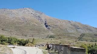 Motorcycles on climb to Lac du Mont Cenis Sept 2022