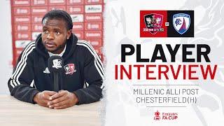  Millenic Alli post Chesterfield (H) | Exeter City Football Club