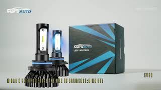 Transform Your Car Lighting with Marsauto 9006 LED Bulbs 6000K  Bright, Energy Efficient