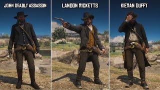 3 Most Iconic Characters Outfit for Arthur | Red Dead Redemption 2