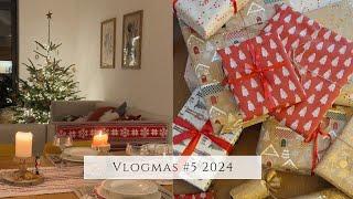 Vlogmas: Budapest, csomagolás, fadíszítés 2024 | fatimapanka