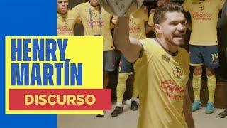 Discurso de Henry Martín en la GRAN FINAL contra Monterrey | Final de Vuelta | #Grand3sDeCorazón