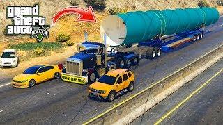 Gta 5 | Eskort Araçlar İle Devasa Yük Taşıma