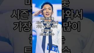 미스터트롯 시즌 1부터 나와서 가장 실력이 많이 늘었다는 트로트가수