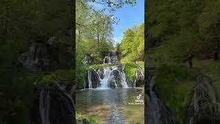 Краса весняного Джуринського водоспаду на Тернопільщині