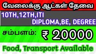 Latest job openings in Chennai|New Jobs in Chennai|Jobs 2024|Private jobs in Tamilnadu|