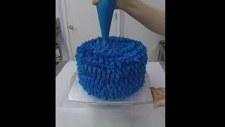 Stoned Cookie Monster Cake Tutorial