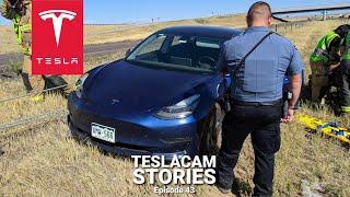 TESLA ON AUTOPILOT IN BIG CRASH WITH A SEMI TRUCK | TESLACAM STORIES #43