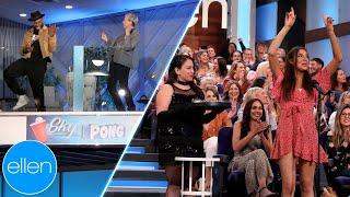Ellen & tWitch Play 'Sky Pong' to Win a Giant Prize for the Audience!