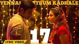 Naanum Rowdy Dhaan - Yennai Maatrum Kadhale | Lyric Video | Sid Sriram, Anirudh | Vignesh Shivan