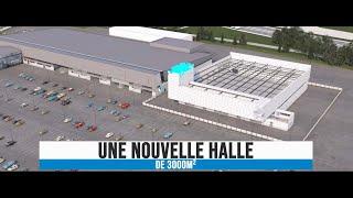 Extension Parc Expo Mulhouse : création d'une nouvelle halle