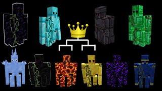 Golem tournament Part3(Final)! The strongest golem is decided! Minecraft mob battle!