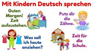 Lerne Deutsch mit Spaß: Sprich Deutsch mit Kindern | Grundlegendes Deutsch für Anfänger